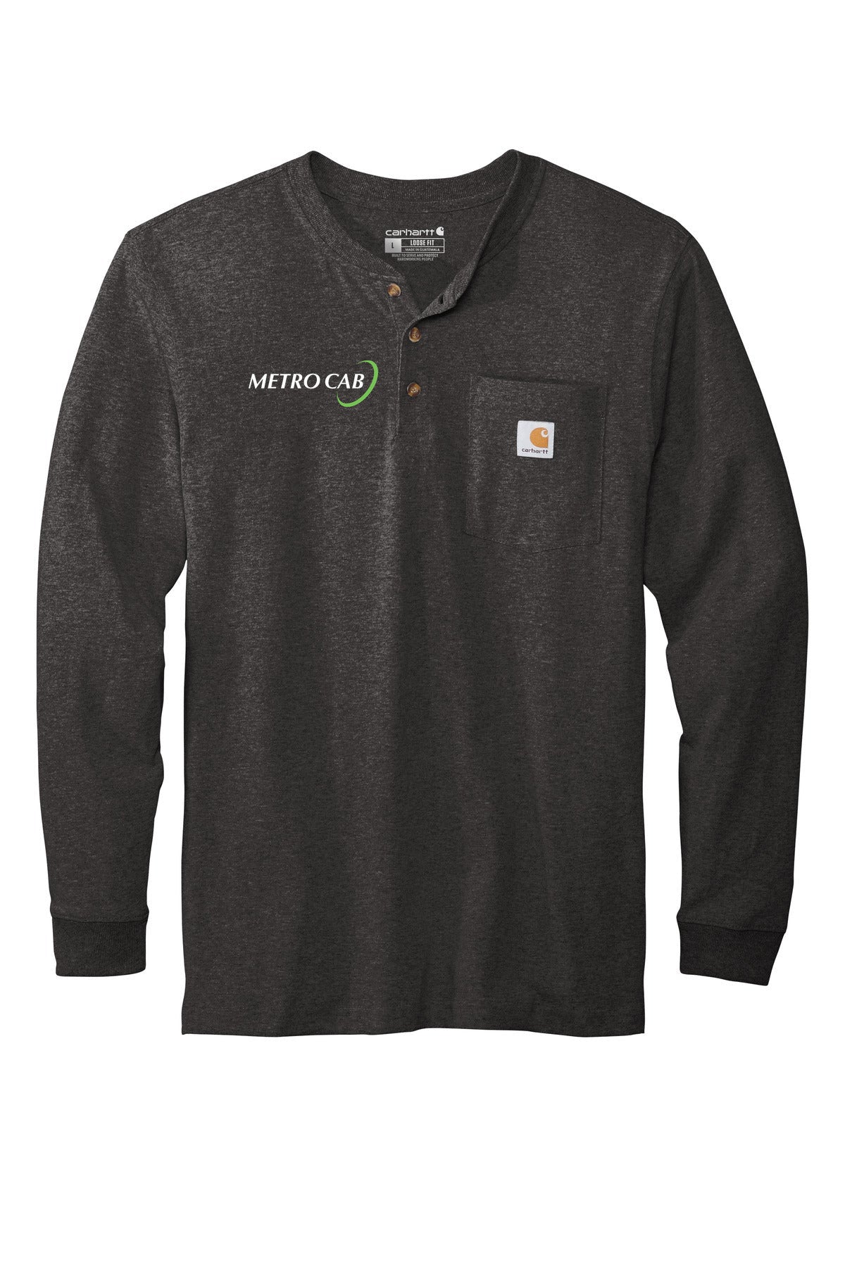 Carhartt Long Sleeve Henley T-Shirt CTK128