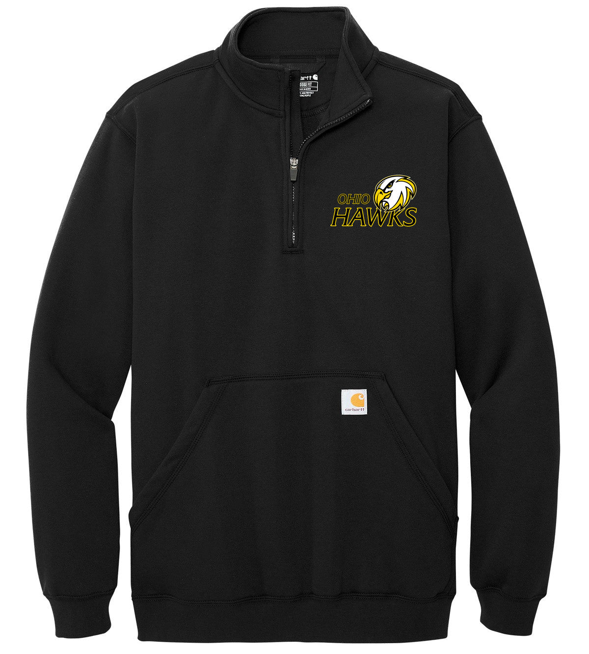Carhartt Midweight 1/4-Zip Mock Neck Sweatshirt