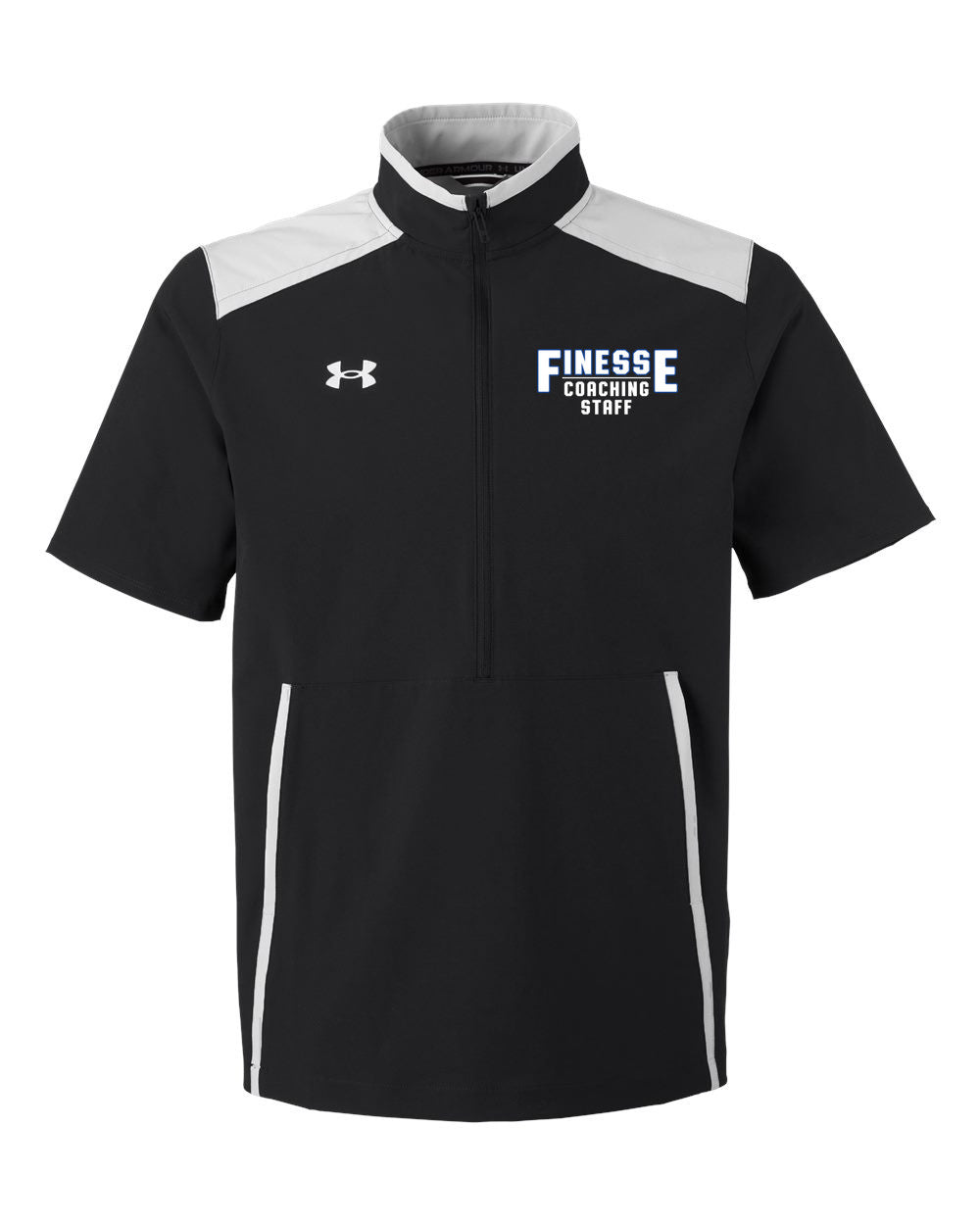 Coaches Under Armour Men's Motivate 3.0 Short Sleeve Half-Zip