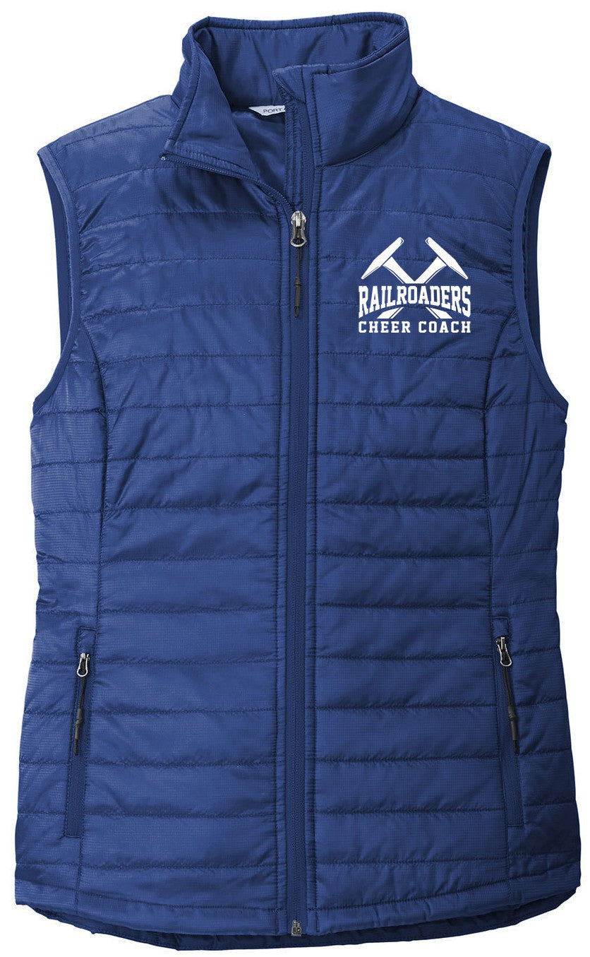 Coaches Women's Packable Puffy Vest