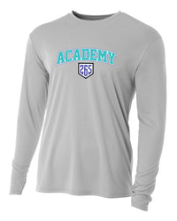 Cooling Performance Long Sleeve Tee - Silver