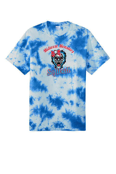 Crystal Tie-Dye Tee - Lady Monsters