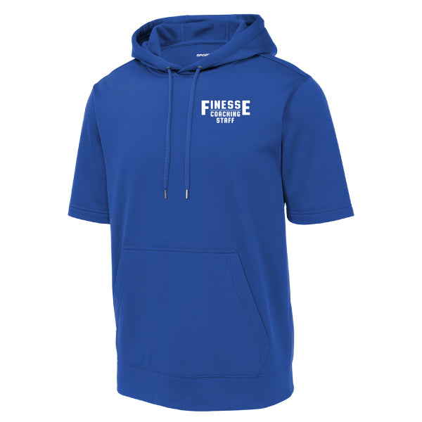 Coaches Dri-Fit Fleece Short Sleeve Hoodie