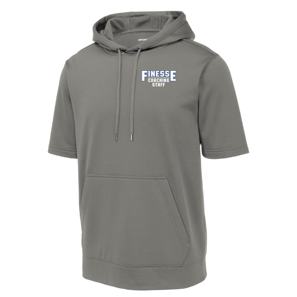 Coaches Dri-Fit Fleece Short Sleeve Hoodie