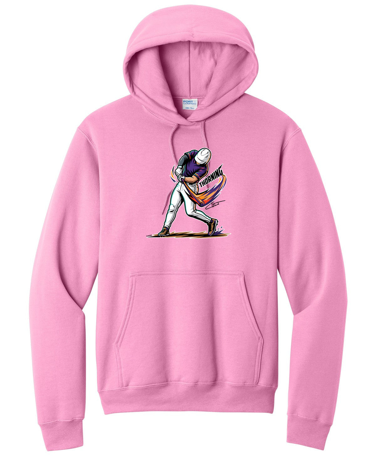 Fleece Pullover Hooded Sweatshirt
