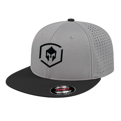 Flexfit Perforated Performance Cap - Silver/Black