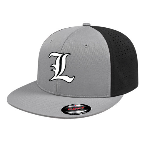 Flexfit Perforated Performance Cap - Silver/Silver/Black