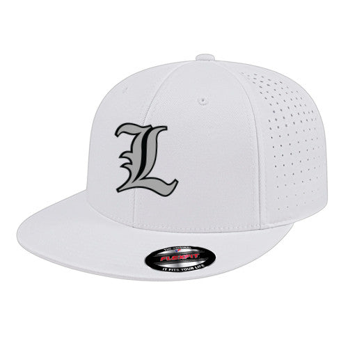 Flexfit Perforated Performance Cap - White