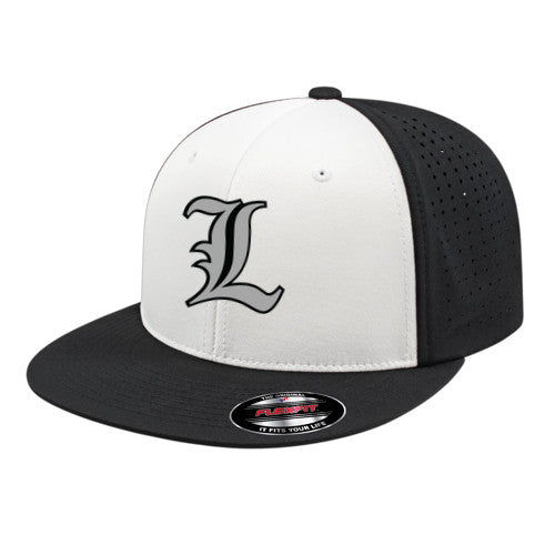 Flexfit Perforated Performance Cap - White/Black/Black