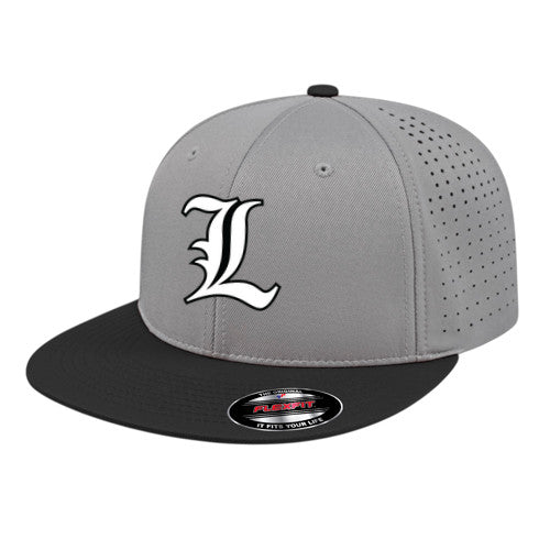 Flexfit Perforated Performance Cap - Silver/Black