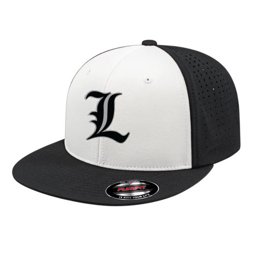 Flexfit Perforated Performance Cap - White/Black/Black