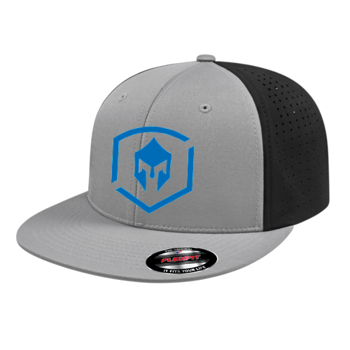 Flexfit Perforated Performance Cap - Battle Silver/Silver/Black