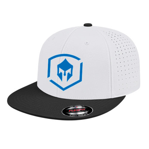 Flexfit Perforated Performance Cap - Battle White/Black