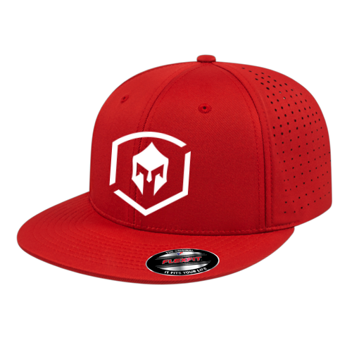 Flexfit Perforated Performance Cap - Battle Red