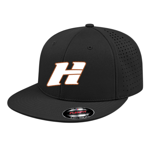 Flexfit Perforated Performance Cap - Black Texas