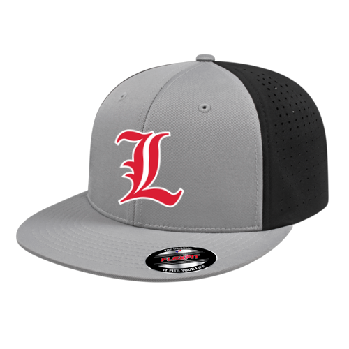 Flexfit Perforated Performance Cap - Silver/Silver/Black