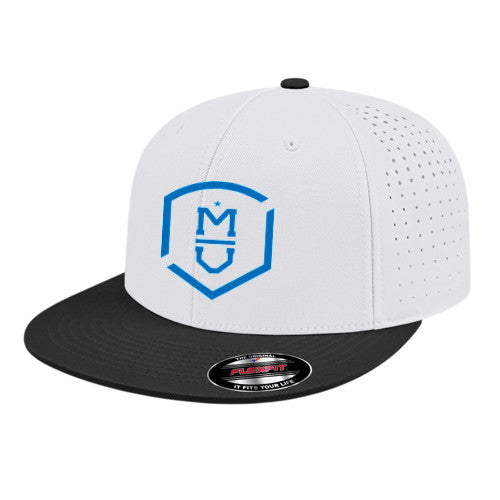 Flexfit Perforated Performance Cap - MU White/Black