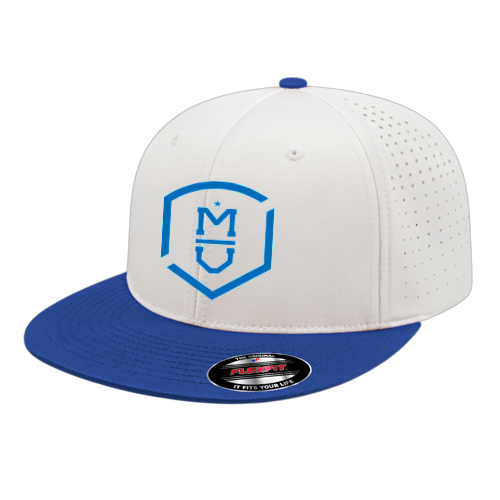 Flexfit Perforated Performance Cap - MU White/Royal