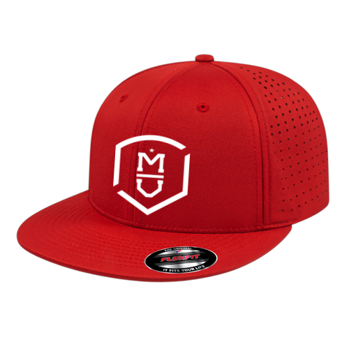 Flexfit Perforated Performance Cap - MU Red