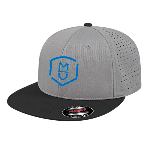 Flexfit Perforated Performance Cap - MU Silver/Black