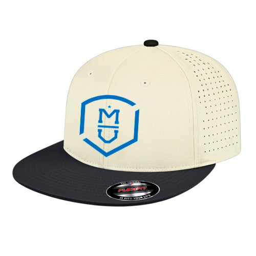 Flexfit Perforated Performance Cap - MU Cream/Black