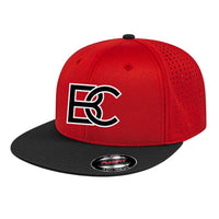 Flexfit Perforated Performance Cap - Red/Black