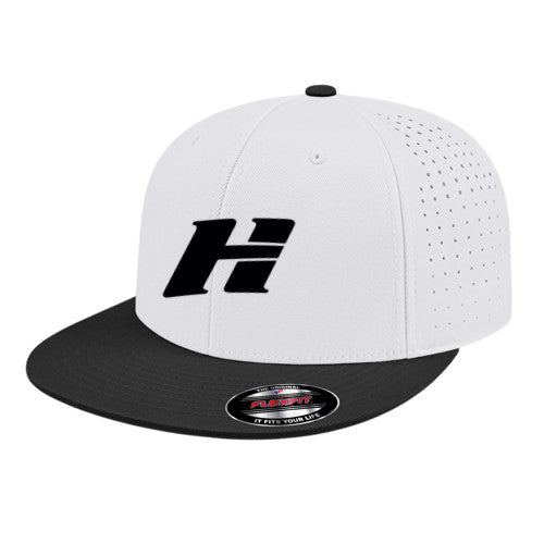 Flexfit Perforated Performance Cap - W/B Black