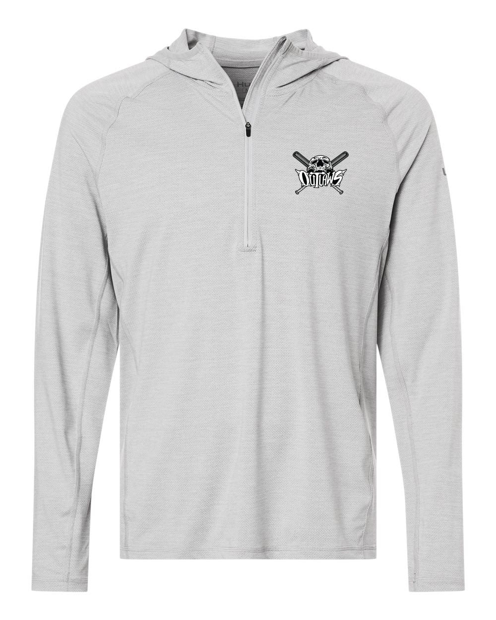 HUK Men's Atoll Half-Zip Hooded Pullover