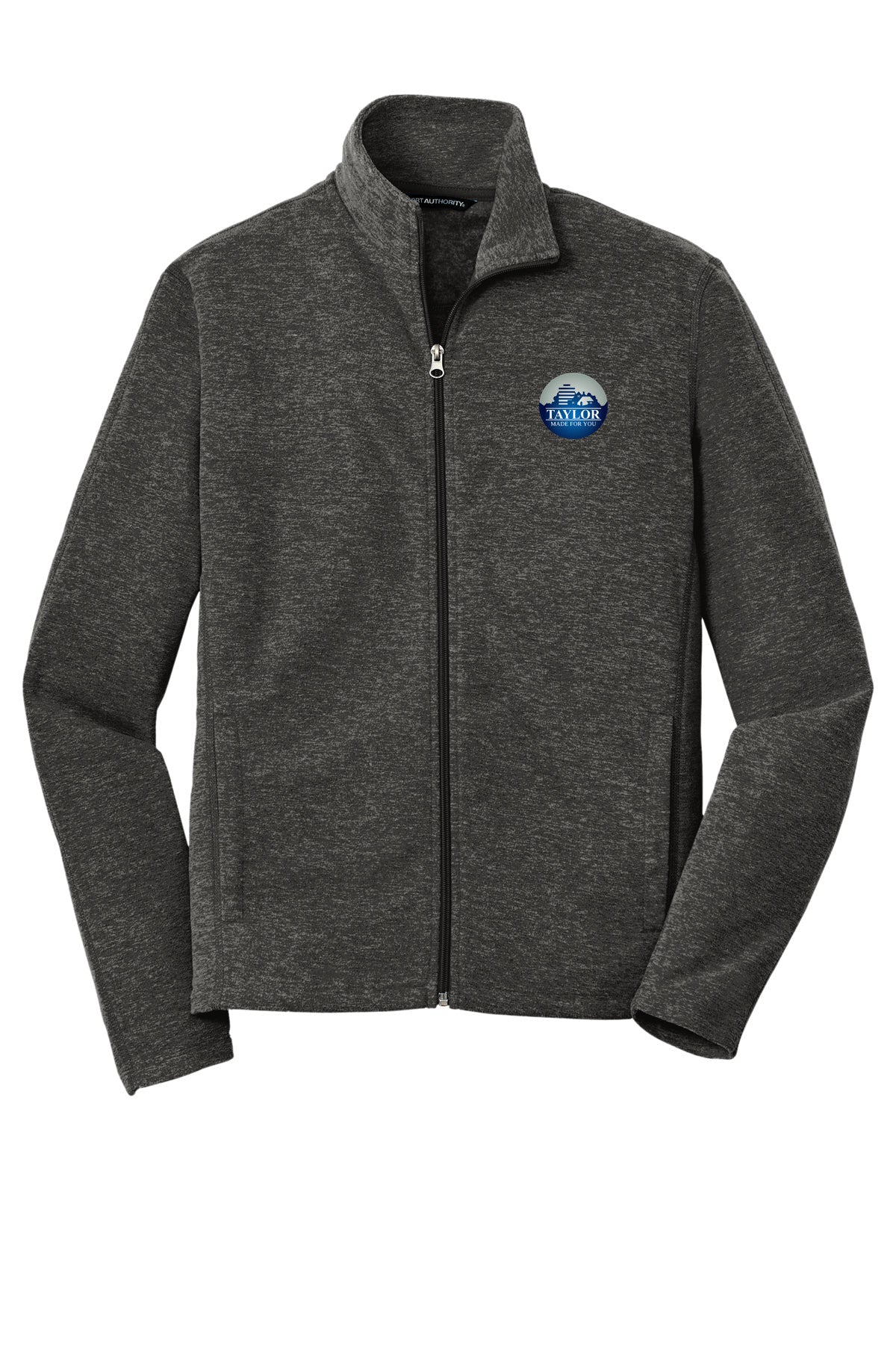 Heather Microfleece Full-Zip Jacket