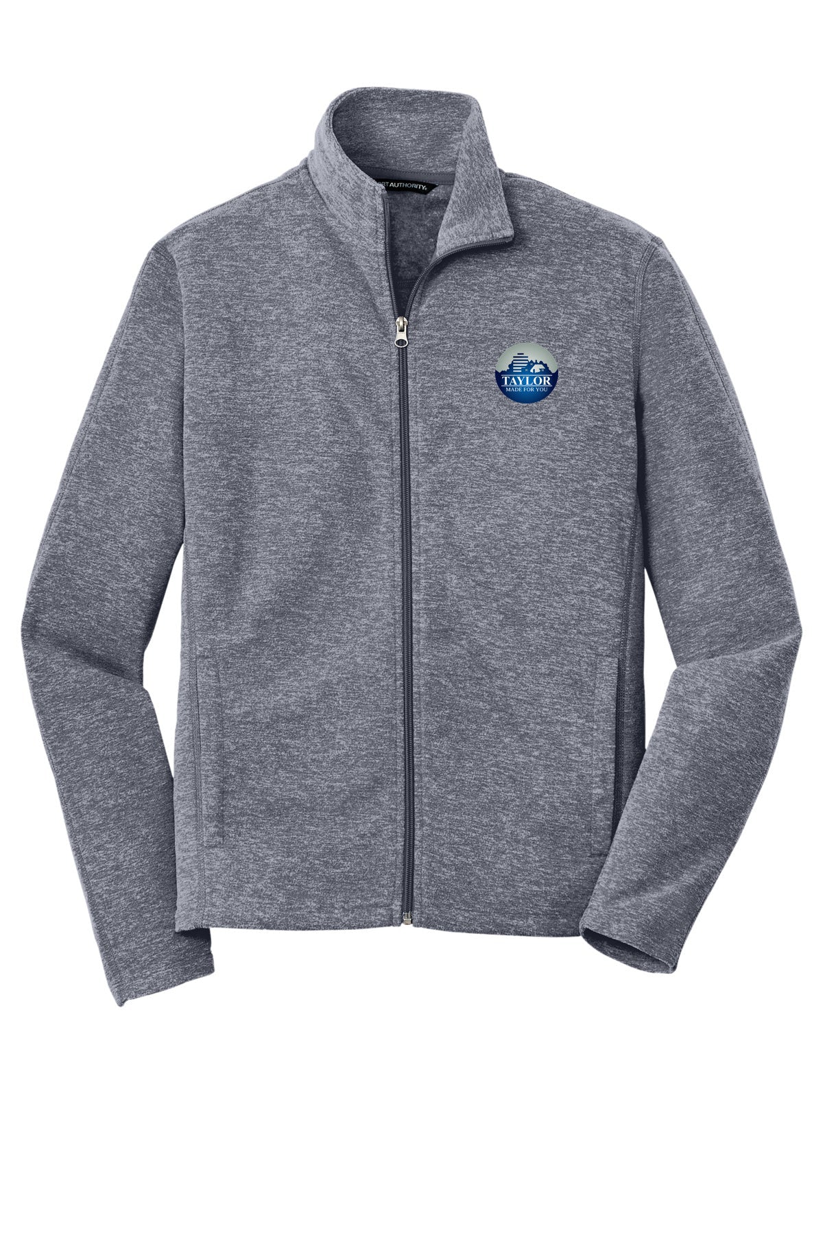 Heather Microfleece Full-Zip Jacket