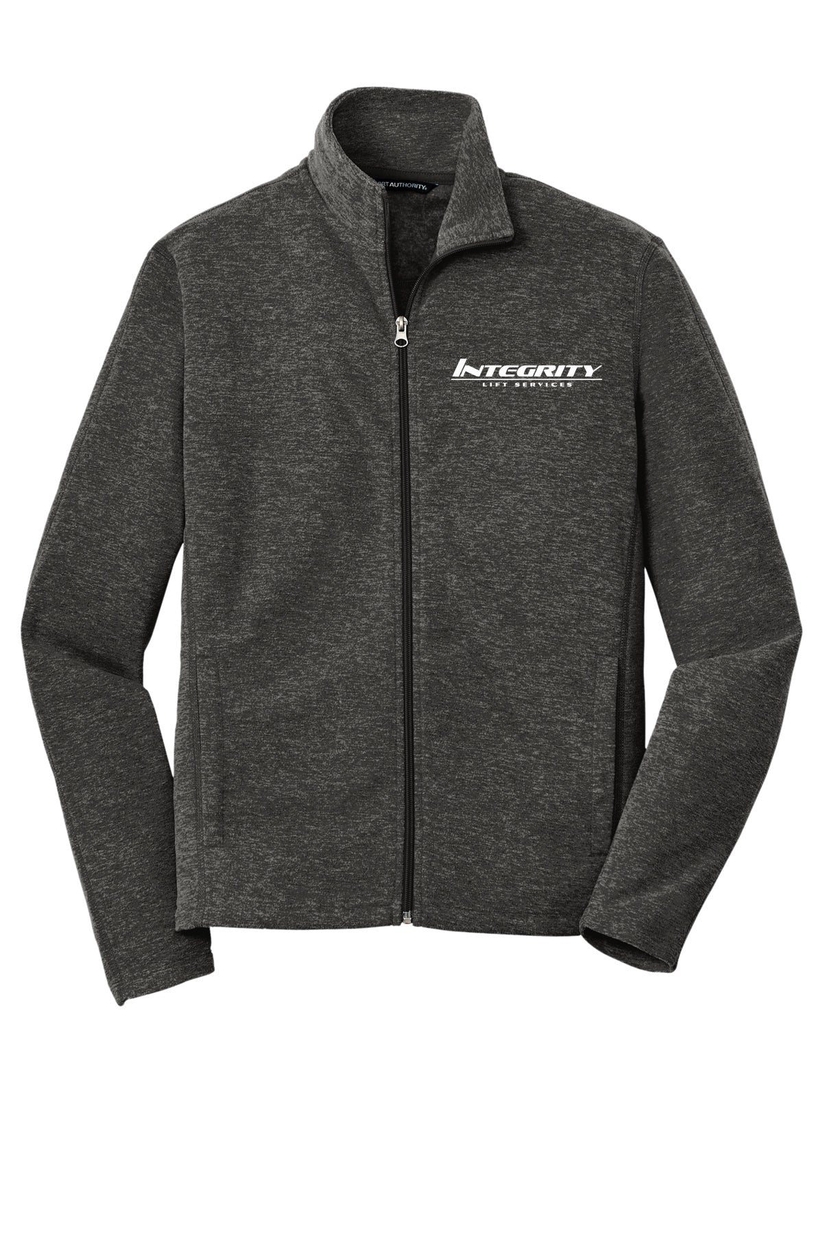 Heather Microfleece Full-Zip Jacket