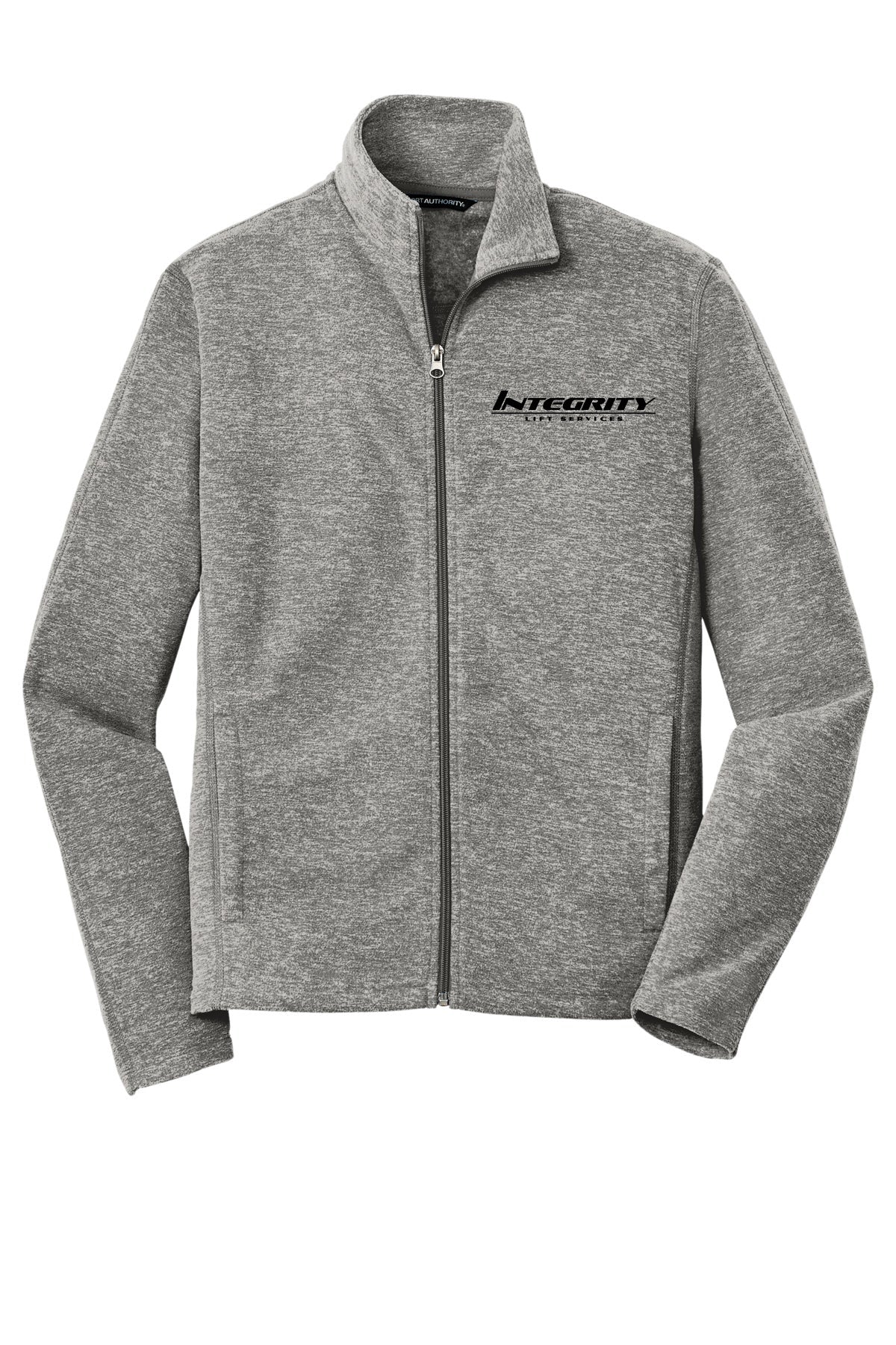 Heather Microfleece Full-Zip Jacket