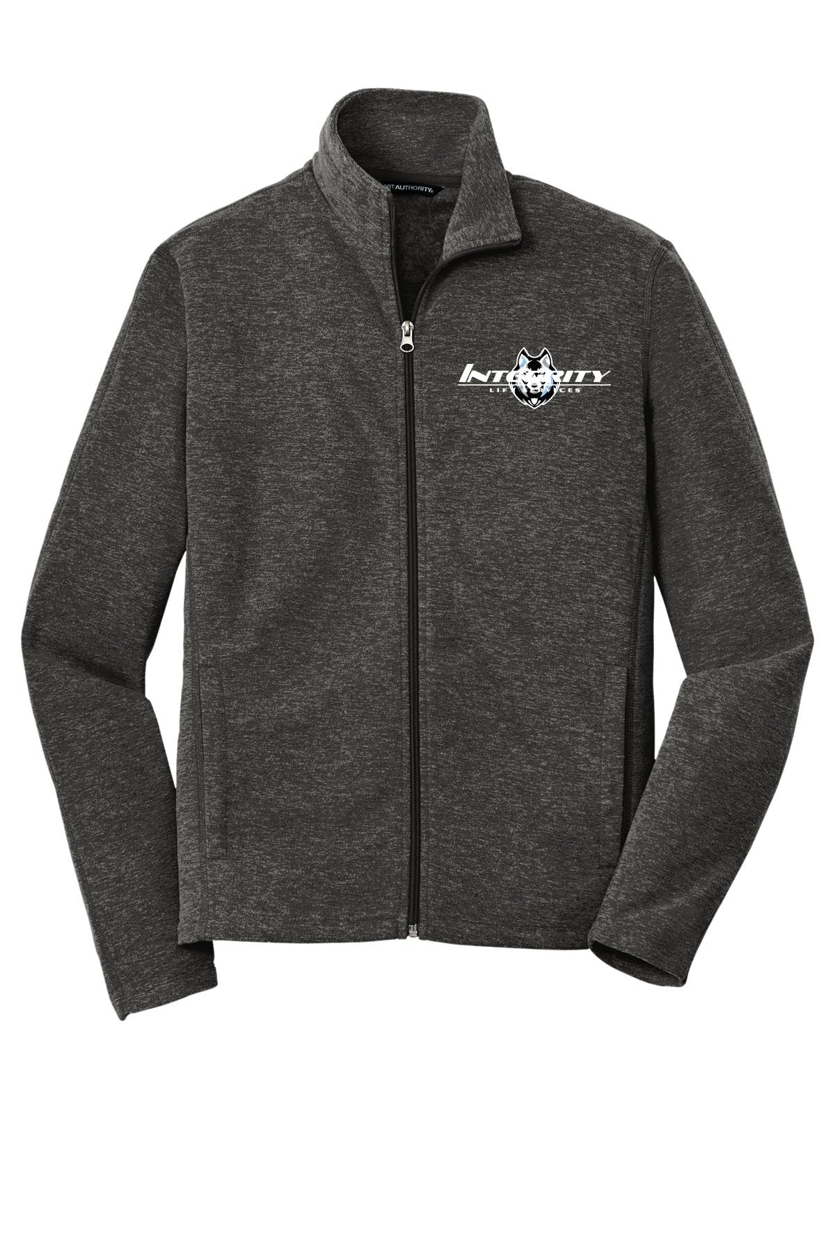 Heather Microfleece Full-Zip Jacket