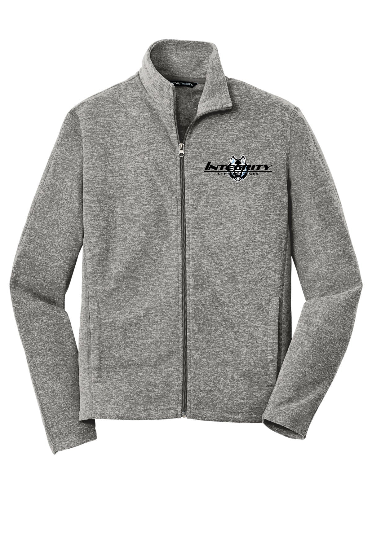 Heather Microfleece Full-Zip Jacket