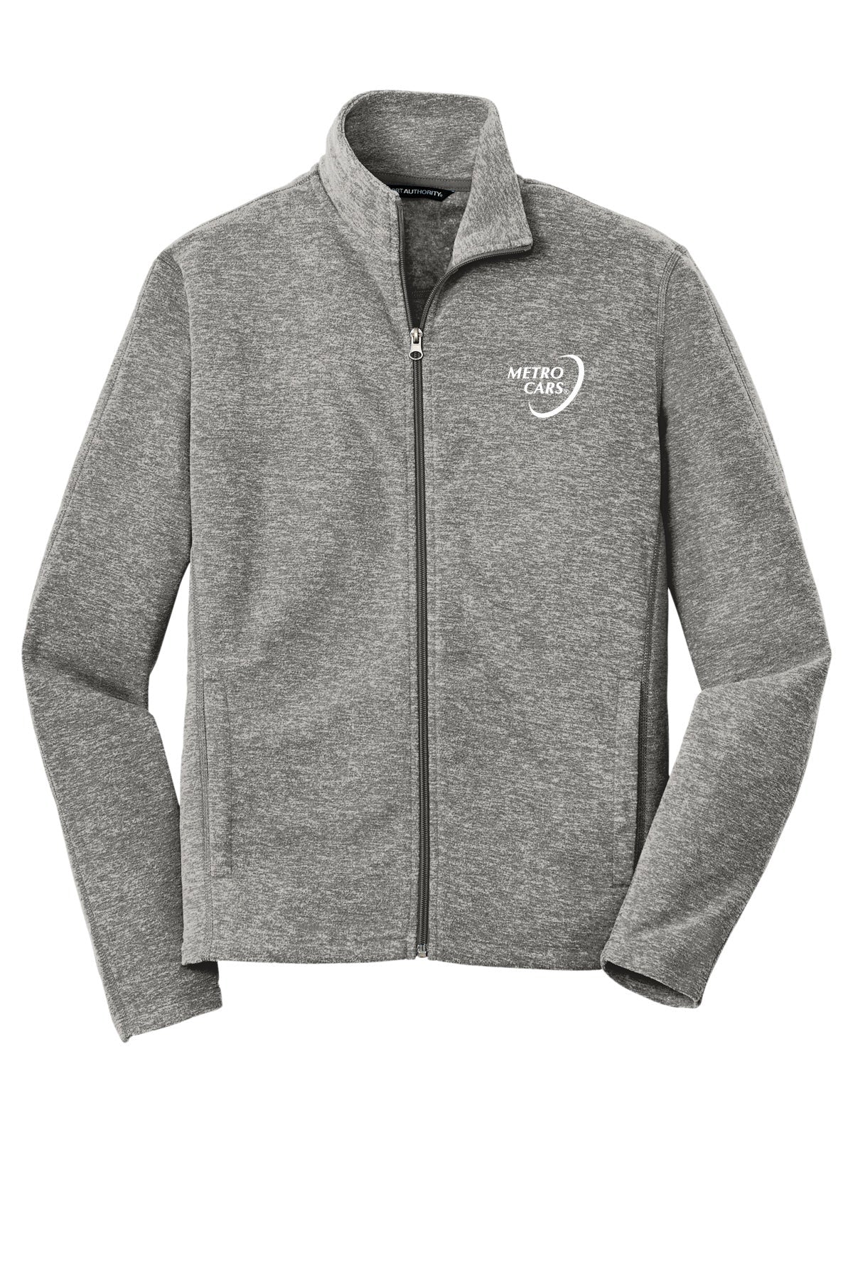 Heather Microfleece Full-Zip Jacket
