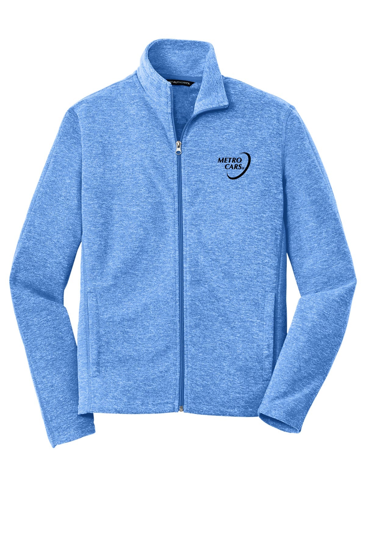 Heather Microfleece Full-Zip Jacket