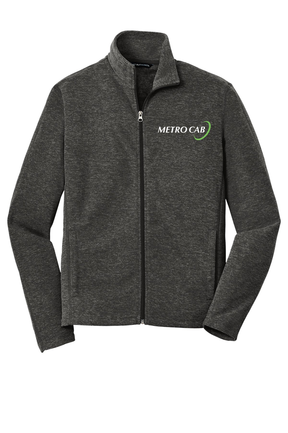Heather Microfleece Full-Zip Jacket