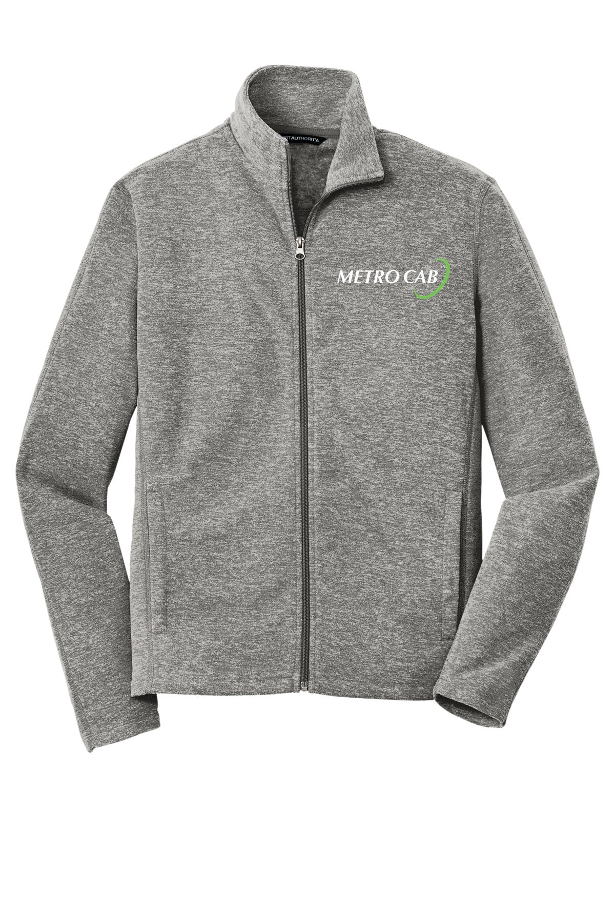 Heather Microfleece Full-Zip Jacket