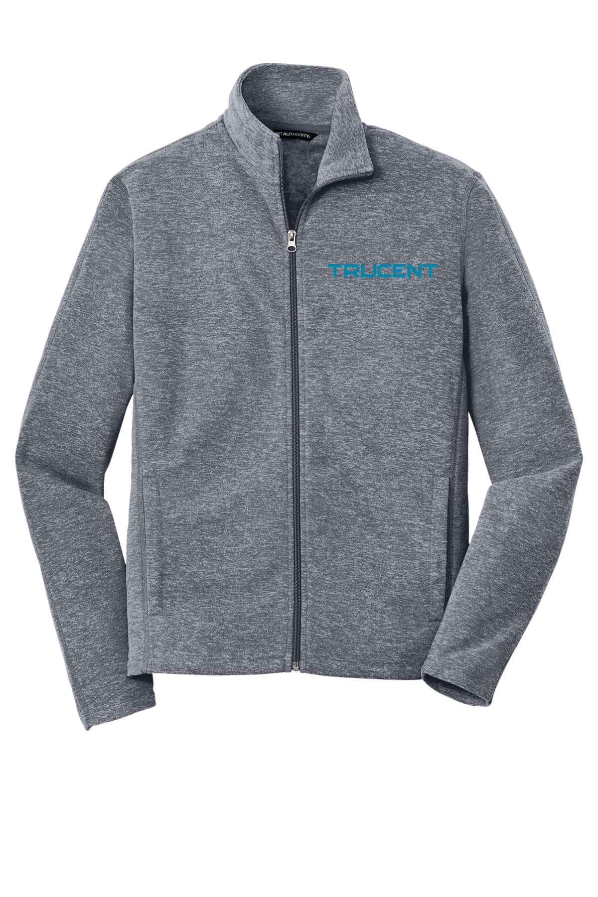 Heather Microfleece Full-Zip Jacket
