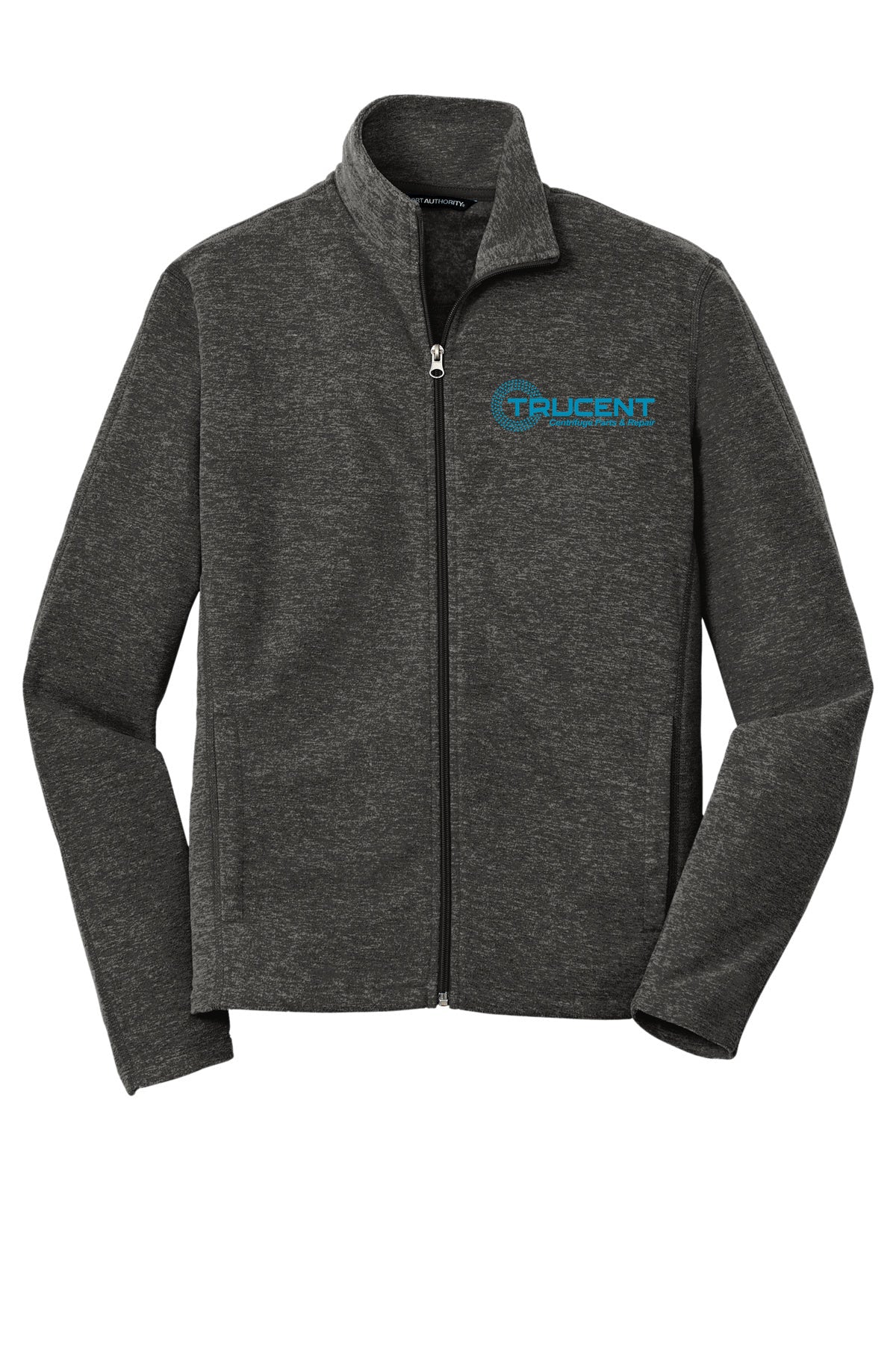 Heather Microfleece Full-Zip Jacket