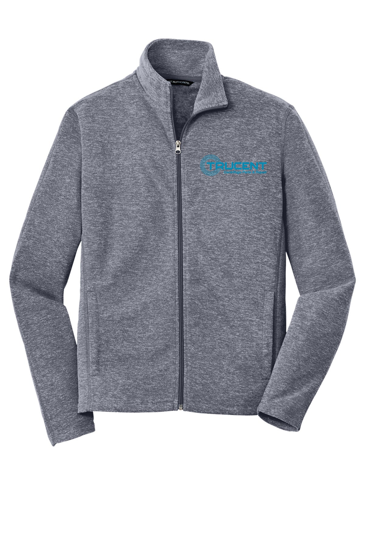 Heather Microfleece Full-Zip Jacket