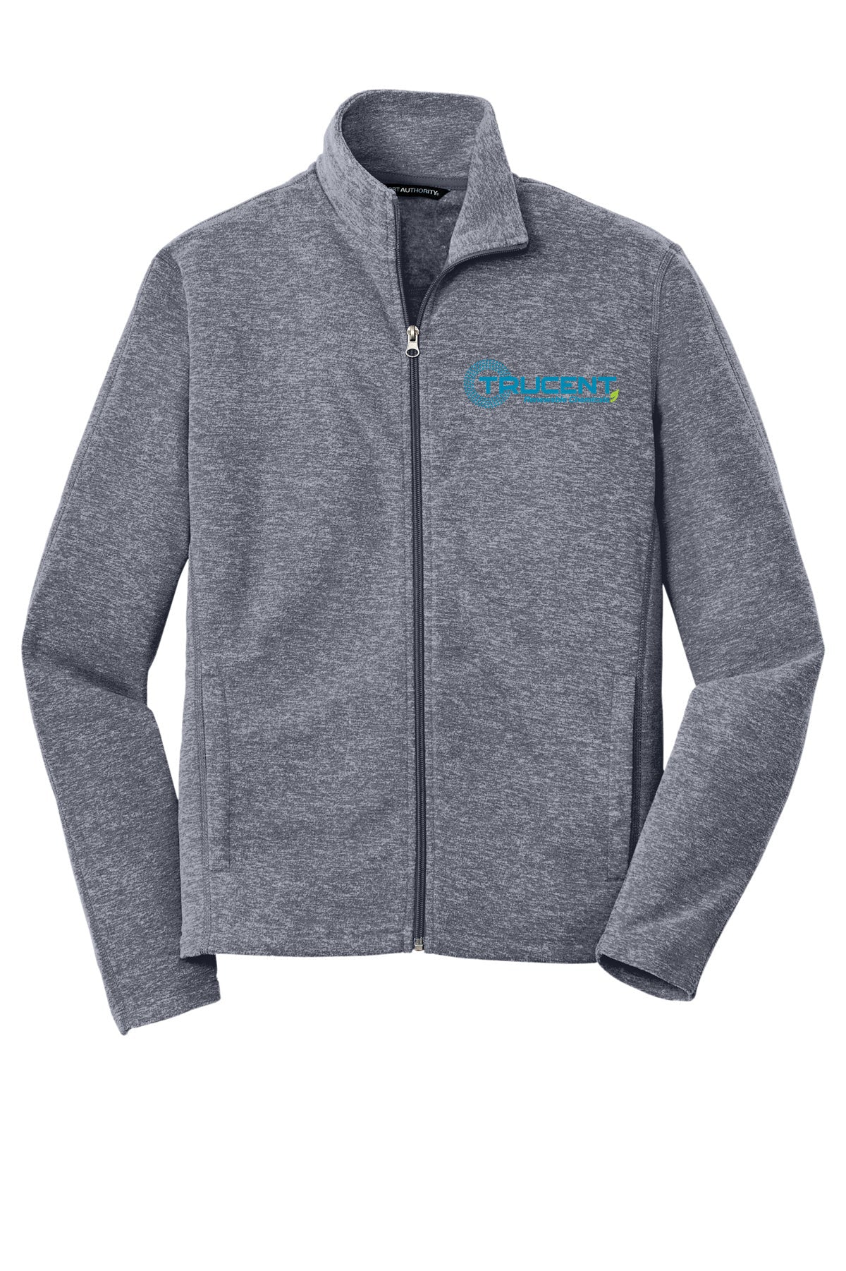 Heather Microfleece Full-Zip Jacket