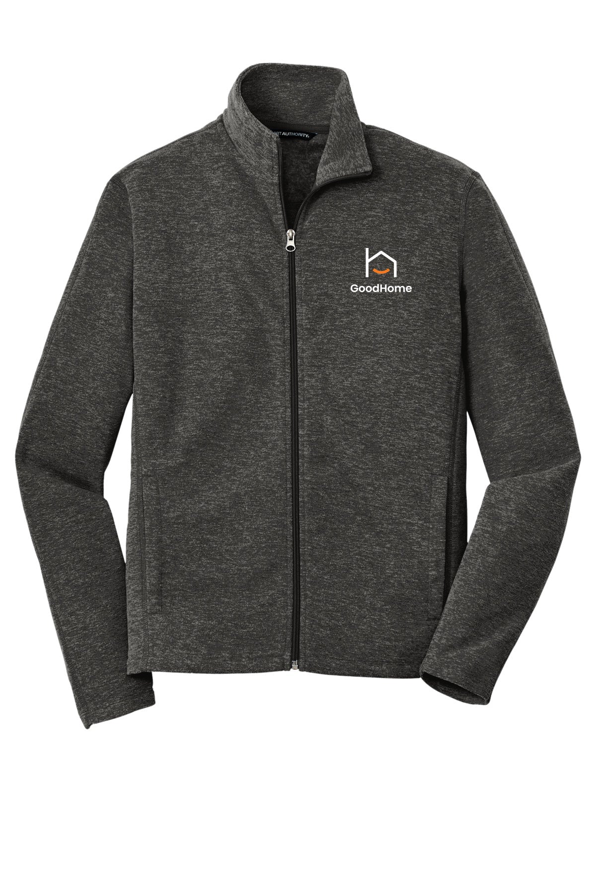 Heather Microfleece Full-Zip Jacket