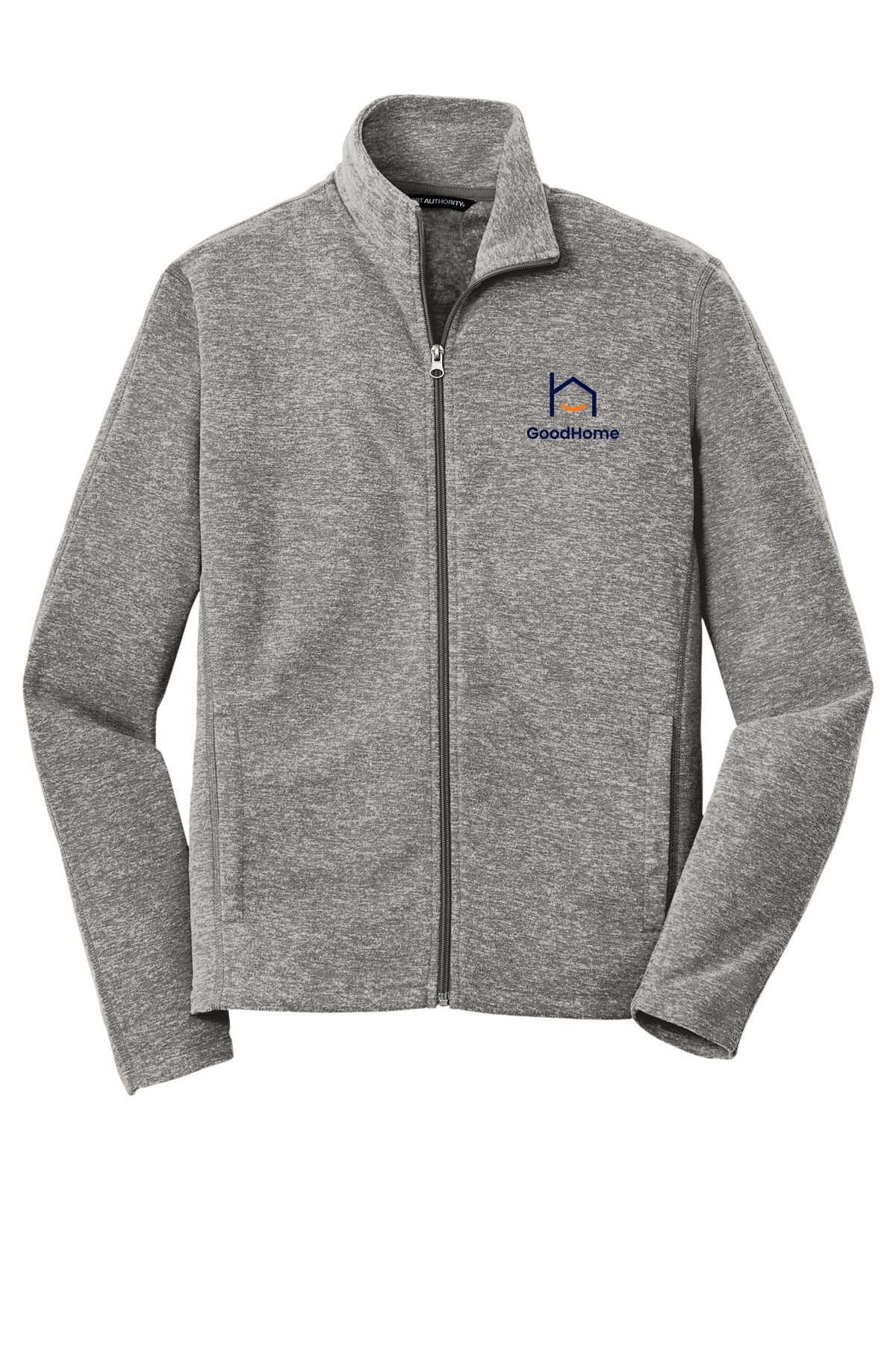 Heather Microfleece Full-Zip Jacket