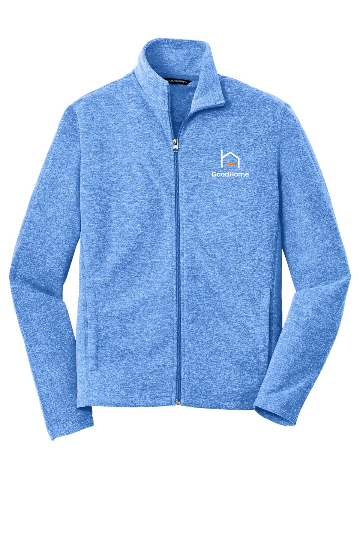 Heather Microfleece Full-Zip Jacket