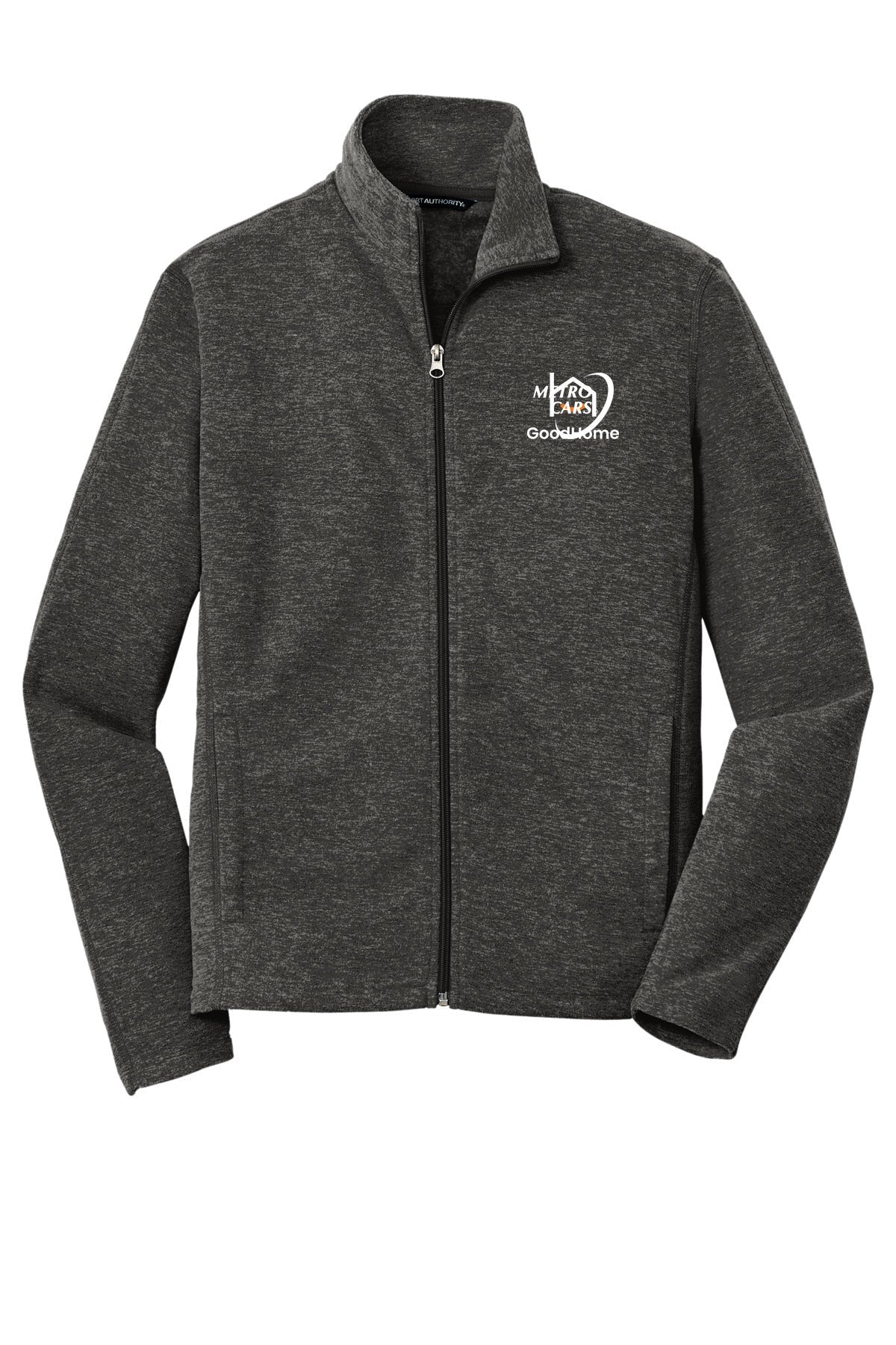 Heather Microfleece Full-Zip Jacket
