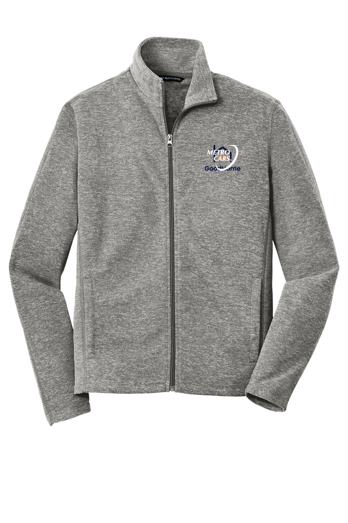 Heather Microfleece Full-Zip Jacket