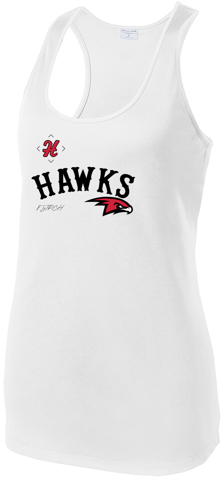 Ladies PosiCharge Racerback Tank