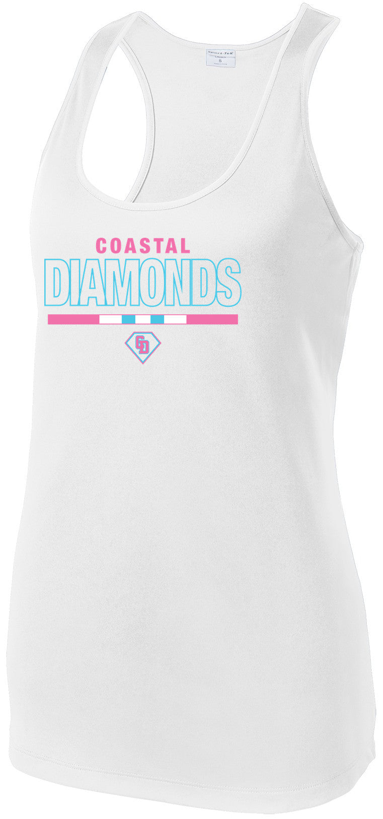Ladies PosiCharge Racerback Tank