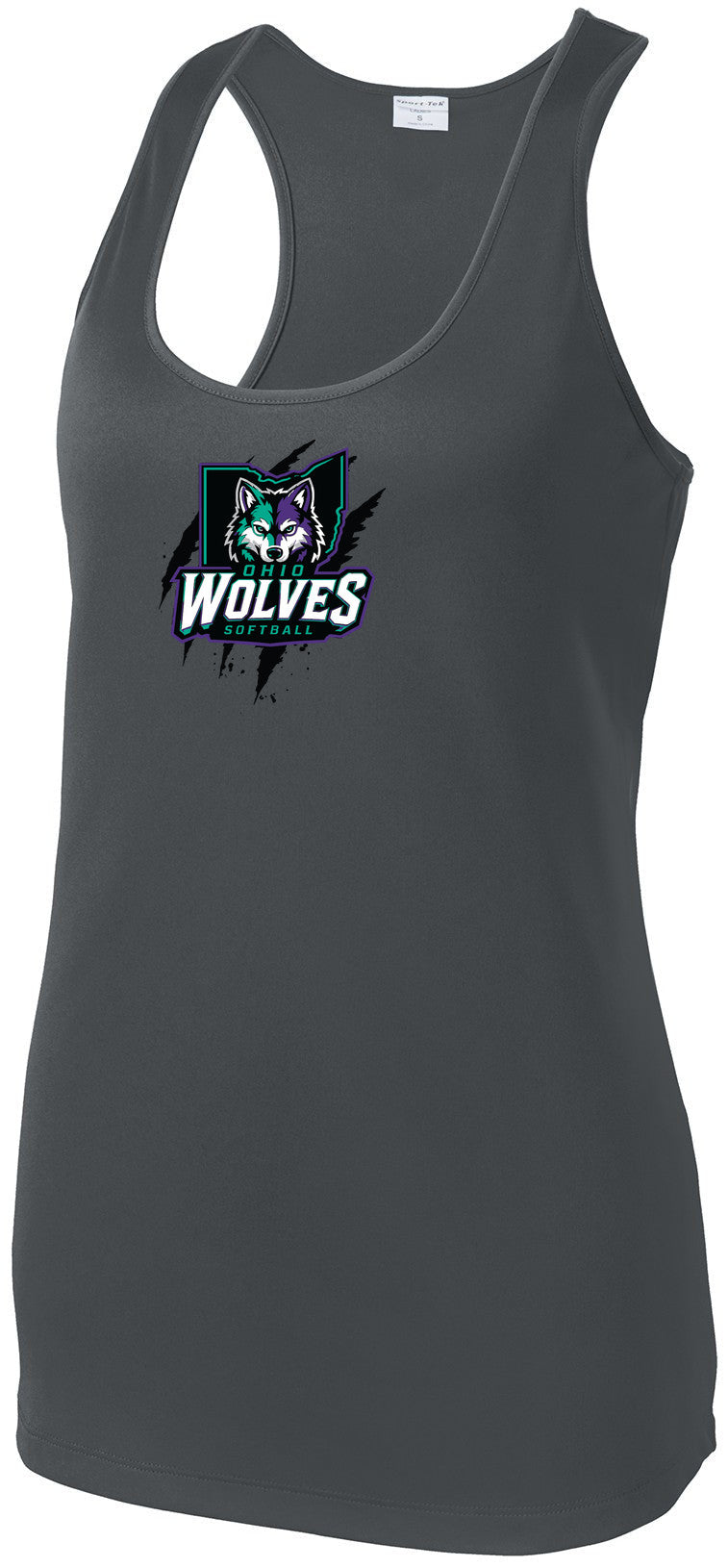 Ladies PosiCharge Racerback Tank